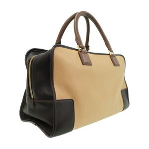 Loewe Calfskin Shoulder Amazona Handbag Leather
